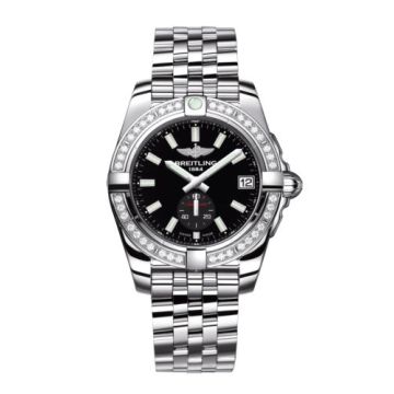Breitling Galactic 36 Automatic Stainless Steel / Diamond / Onyx Black / Bracelet