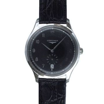 Longines Heritage Prestige White Gold / Black