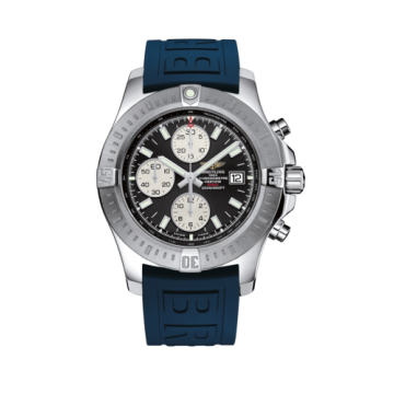 Breitling Colt Chronograph Automatic Stainless Steel / Volcano Black / Rubber / Pin
