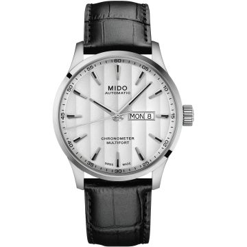 Mido Multifort Chronometer 1 Stainless Steel / Silver / Strap
