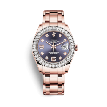 Rolex Datejust Pearlmaster 39 Everose Diamond / Aubergine