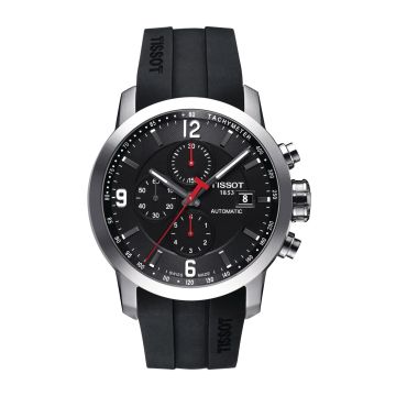 Tissot PRC 200 Automatic Chronograph Black Rubber
