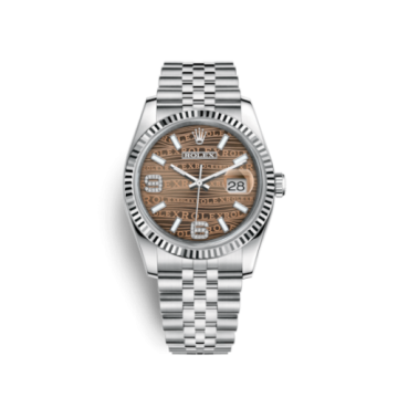 Rolex Datejust 36 Stainless Steel Fluted / Jubilee / Bronze Wave