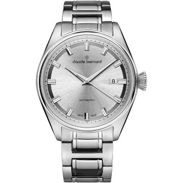 Claude Bernard Proud Heritage Automatic Date Silver