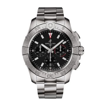 Breitling Avenger B01 Chronograph 44 Stainless Steel / Black / Bracelet
