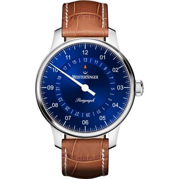 MeisterSinger Perigraph 38mm Sunburst Blue