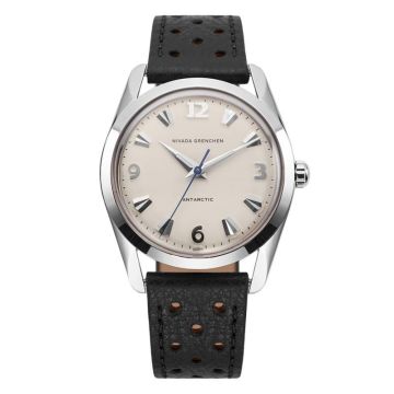 Nivada Grenchen Antarctic 35mm Eggshell White Luminova 35004M