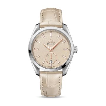 Omega Seamaster Aqua Terra 150M Master Chronometer Small Seconds 38 Stainless Steel / Sand / Alligator