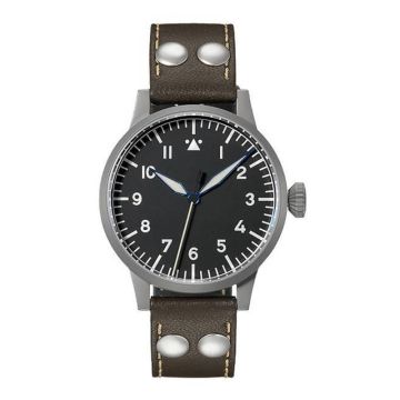Laco Pilot Watch Original Heidelberg Erbstück Stainless Steel / Black