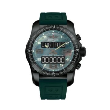 Breitling Cockpit B50 Night Mission / Green MOP / Rubber / Folding