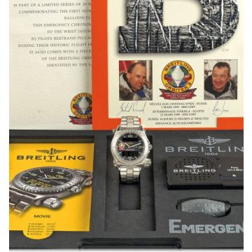 Breitling Emergency Orbiter White Gold