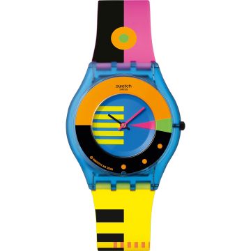 Swatch Original 34 Biosourced Neon Flumotions