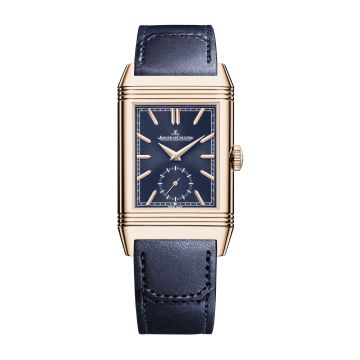 Jaeger-LeCoultre Reverso Tribute Duoface Small Seconds Pink Gold / Blue