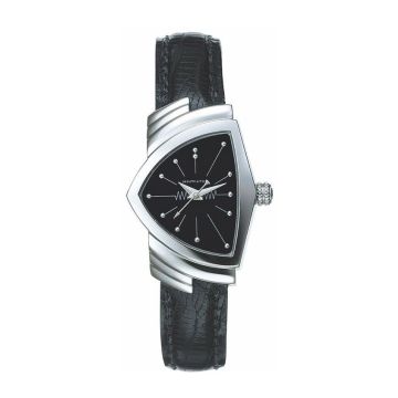 Hamilton Ventura Quartz 24 Stainless Steel / Black