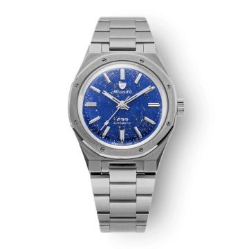 Nivada Grenchen F77 Titanium / Lapis Lazuli / Bracelet