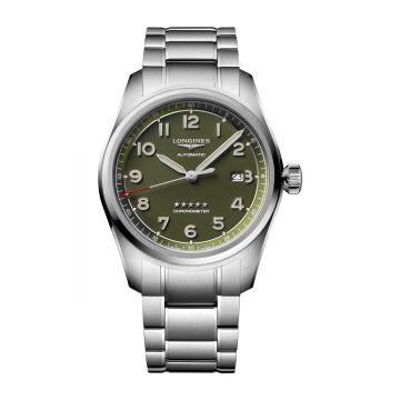 Longines Spirit Automatic 42 Green / Bracelet