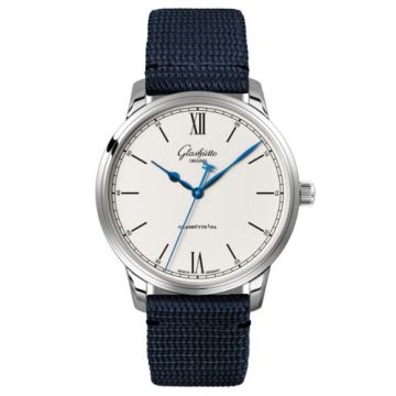 Glashütte Original Senator Excellence Stainless Steel / Silver / Synthetic
