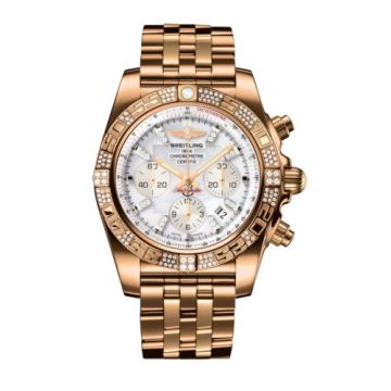 Breitling Chronomat 44 Rose Gold / Diamond / Pearl Diamond / Bracelet
