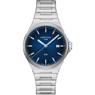 Certina DS-7 Quartz Stainless Steel / Blue / Bracelet