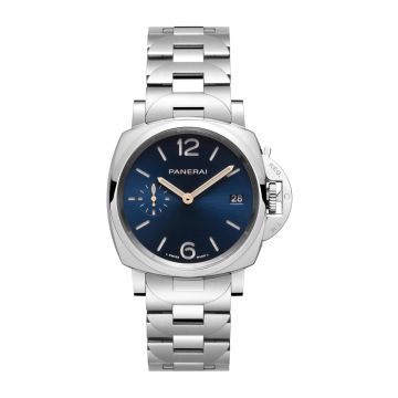 Panerai Luminor Due 38 Automatic Stainless Steel / Blue / Bracelet
