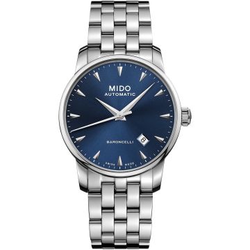 Mido Baroncelli Tradition Stainless Steel / Midnight Blue