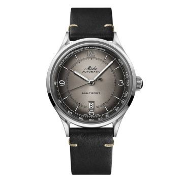 Mido Multifort Patrimony Stainless Steel / Anthracite