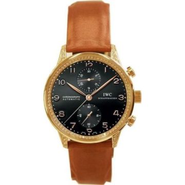 IWC Schaffhausen Portugieser Chrono-Automatic Rose Gold / Black / Diamond