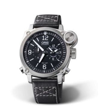 Oris BC4 Flight Timer Stainless Steel / Black