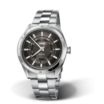 Oris Artix GT Day Date Stainless Steel / Grey / Bracelet