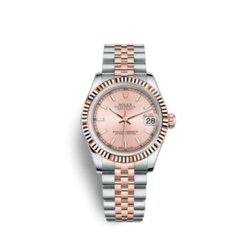 Rolex Datejust 31 Rolesor Everose Fluted / Jubilee / Pink