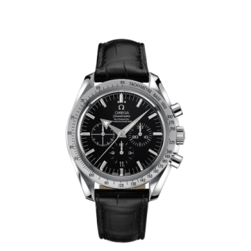 Omega Speedmaster Broad Arrow Stainless Steel / Black