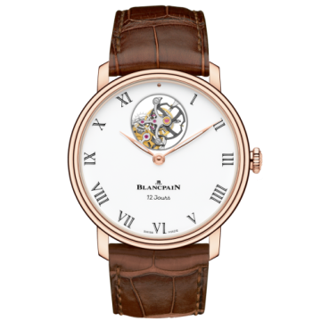 Blancpain Villeret Tourbillon Volant Une Minute 12 Jours Red Gold