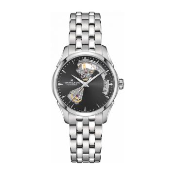 Hamilton Jazzmaster Open Heart 36 Stainless Steel / Black / Bracelet