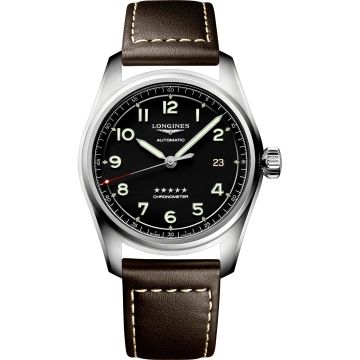 Longines Spirit Automatic 40 Black / Strap