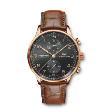 IWC Schaffhausen Portuguese Chrono-Automatic Rose Gold / Black
