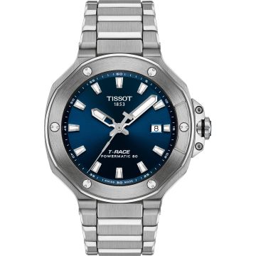 Tissot T-Race Powermatic 80 Stainless Steel / Blue / Bracelet