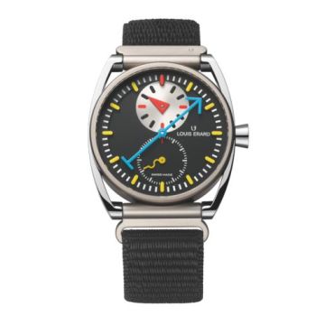 Louis Erard Excellence Le Régulateur Louis Erard x Alain Silberstein II Titanium / Black