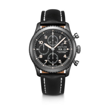 Breitling Navitimer 8 Chronograph 43 Blacksteel / Black / Black Calf