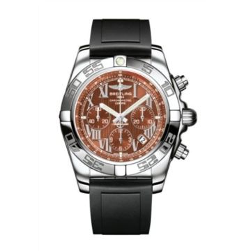 Breitling Chronomat 44 Stainless Steel / Amber / Rubber