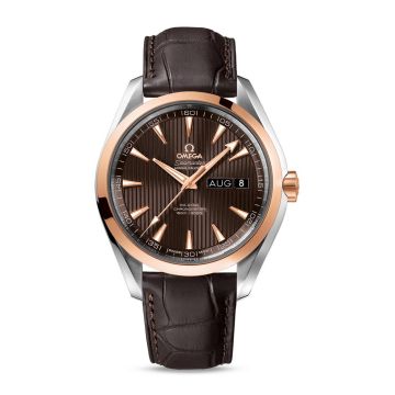 Omega Seamaster Aqua Terra 150M Co-Axial 43 Annual Calendar Stainless Steel / Red Gold / Grey