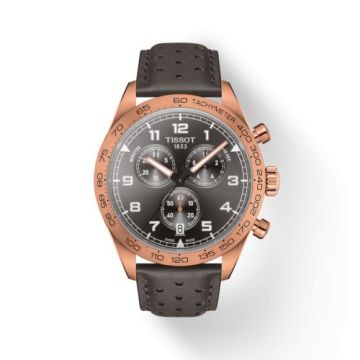 Tissot PRS 516 Quartz Chronograph Rose Gold / Grey