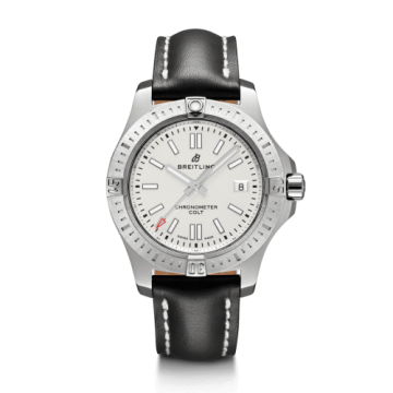 Breitling Chronomat Colt 41 Automatic Silver / Calf / Folding