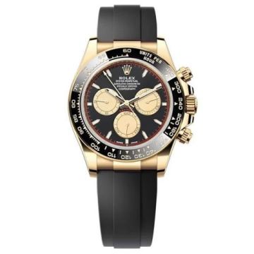 Rolex Cosmograph Daytona Yellow Gold - Cerachrom / Black - Champagne / Oysterflex