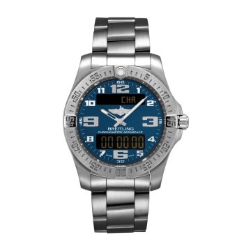 Breitling Aerospace Evo Titanium / Blue / Bracelet