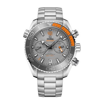 Omega Seamaster Planet Ocean 600M Co-Axial 45.5 Master Chronometer Chronograph Titanium / Grey / Bracelet
