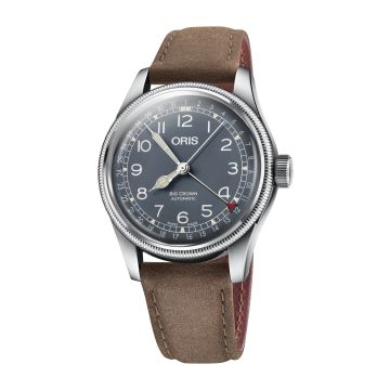 Oris Big Crown Pointer Date 40 Stainless Steel / Blue / Strap