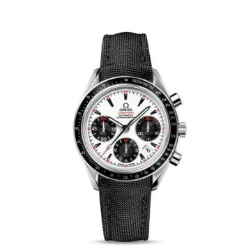 Omega Speedmaster Date 40 Stainless Steel / Panda / Cordura