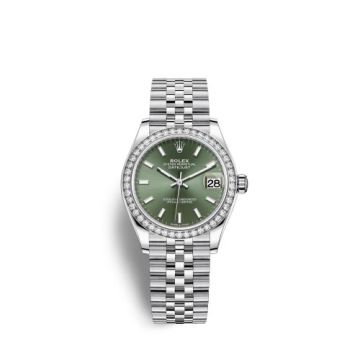 Rolex Datejust 31 Stainless Steel Diamond / Jubilee / Green