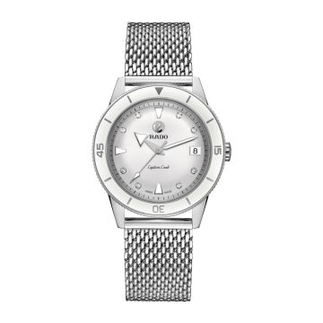 Rado HyperChrome Captain Cook 37 White / Mesh