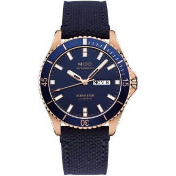 Mido Ocean Star 200 Rose / Blue / Canvas